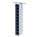 90L Blue Shelf Organizer for Shoes & Sweaters - 10 Image