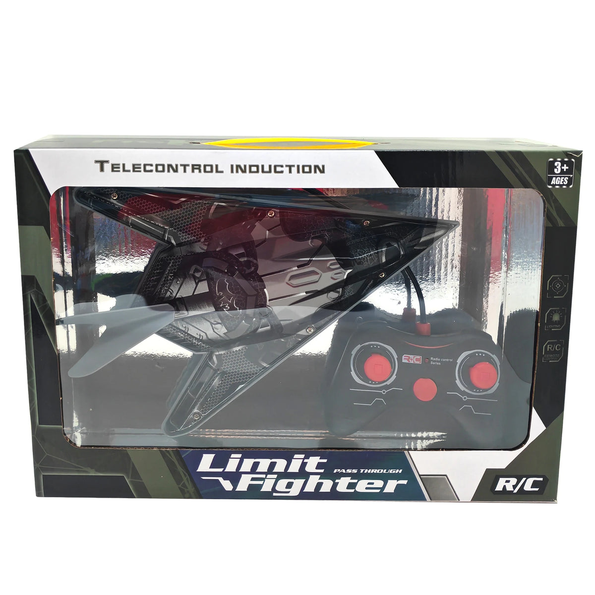 1-3Y Black 1:16 PVC Remote Control Airplane Image