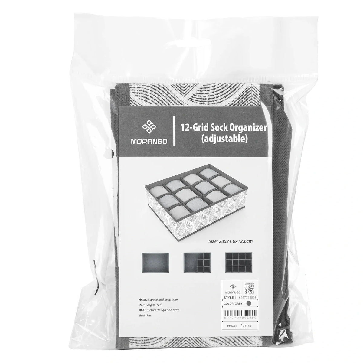 Sock Organizer-12 Grid Image