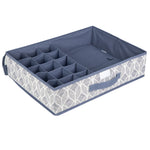 14L Blue Sock Organizer-16 Grid Image