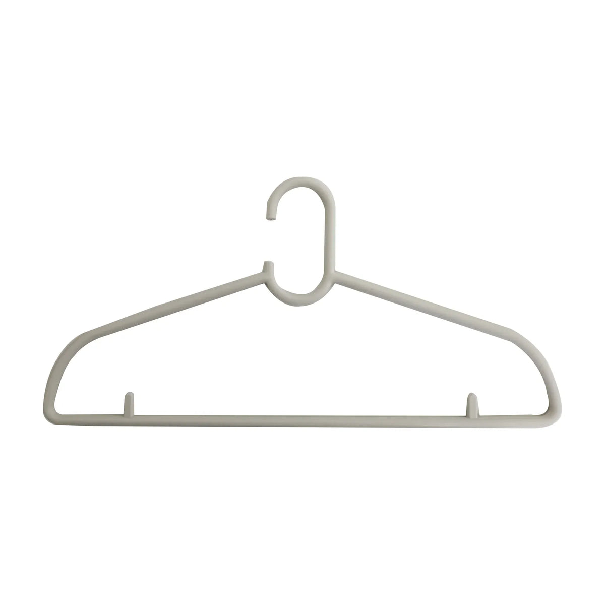 Wrinkle-Free Plastic Clothes Hanger 17 - 5PC Image