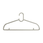 Wrinkle-Free Plastic Clothes Hanger 17 - 5PC Image