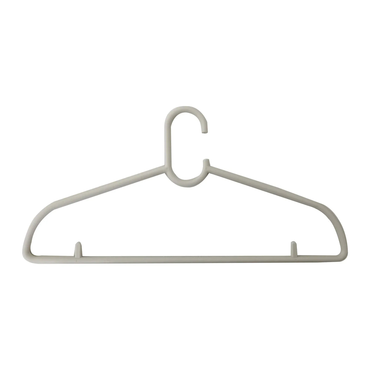 Wrinkle-Free Plastic Clothes Hanger 17 - 5PC Image