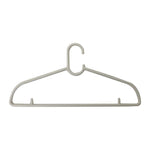 Wrinkle-Free Plastic Clothes Hanger 17 - 5PC Image
