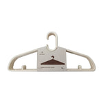 Free Cream Wrinkle-Free Plastic Clothes Hanger 17 - 5PC Image