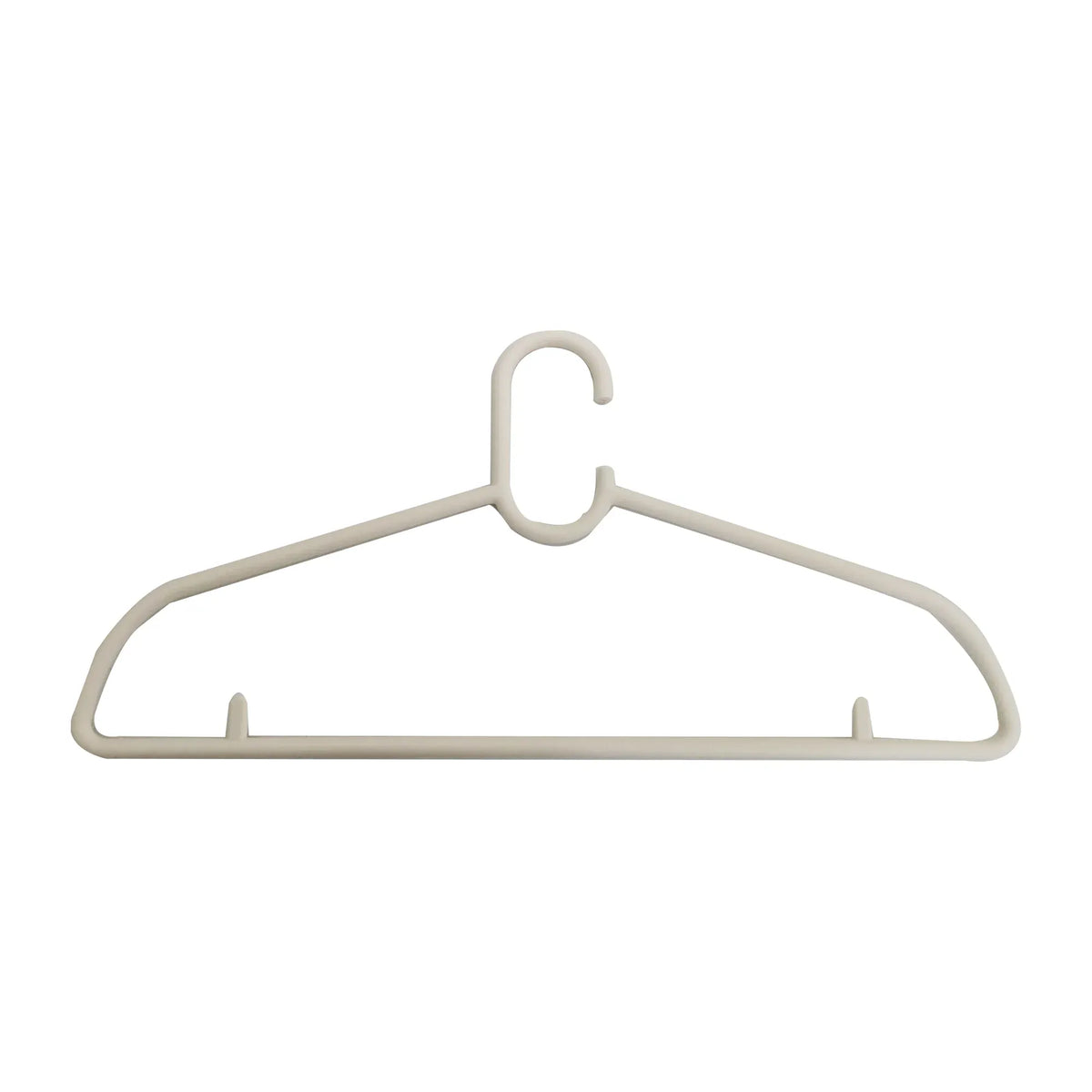 Wrinkle-Free Plastic Clothes Hanger 17 - 5PC Image