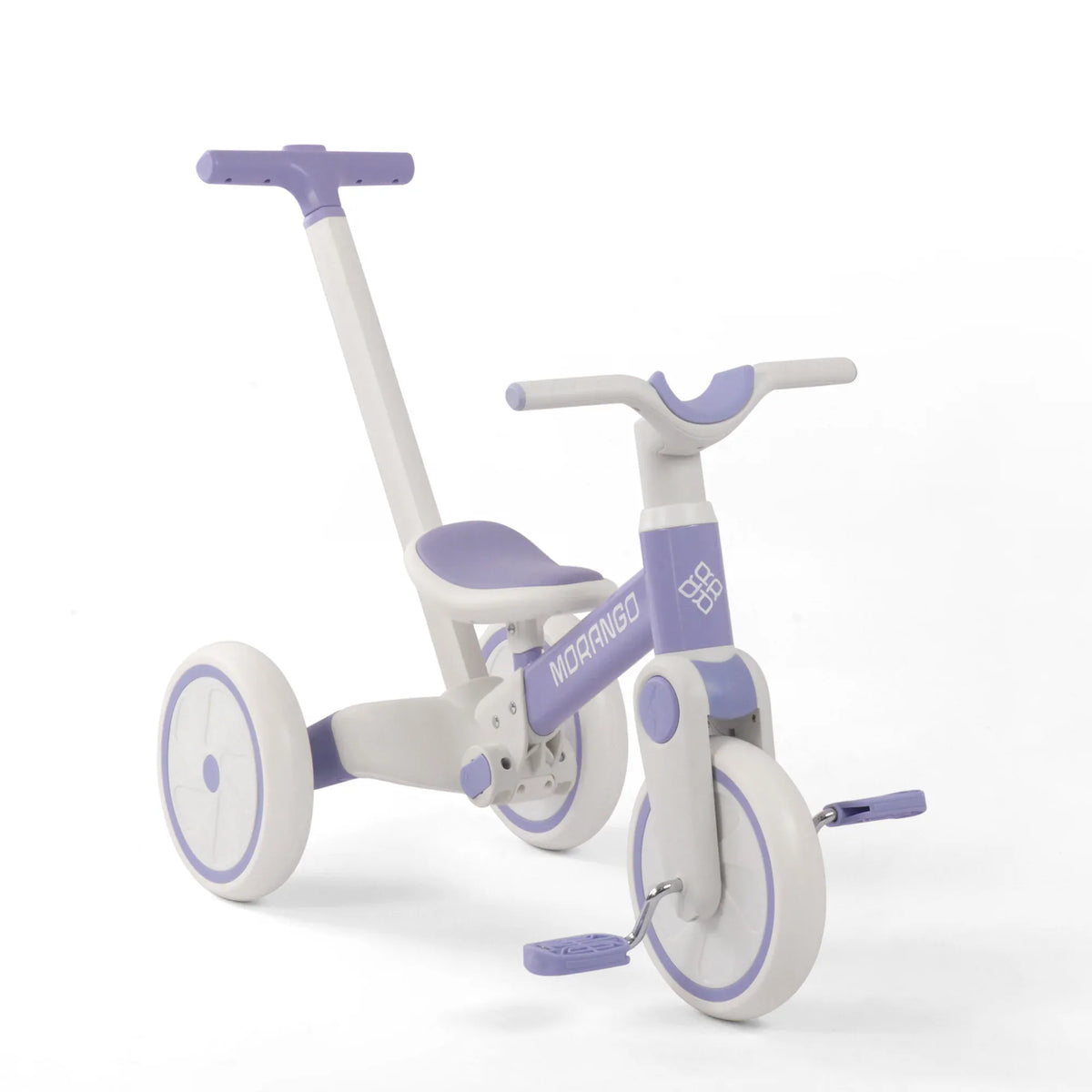 1.5-3Y Purple Tricycle 4 in 1 for Baby Girl Image