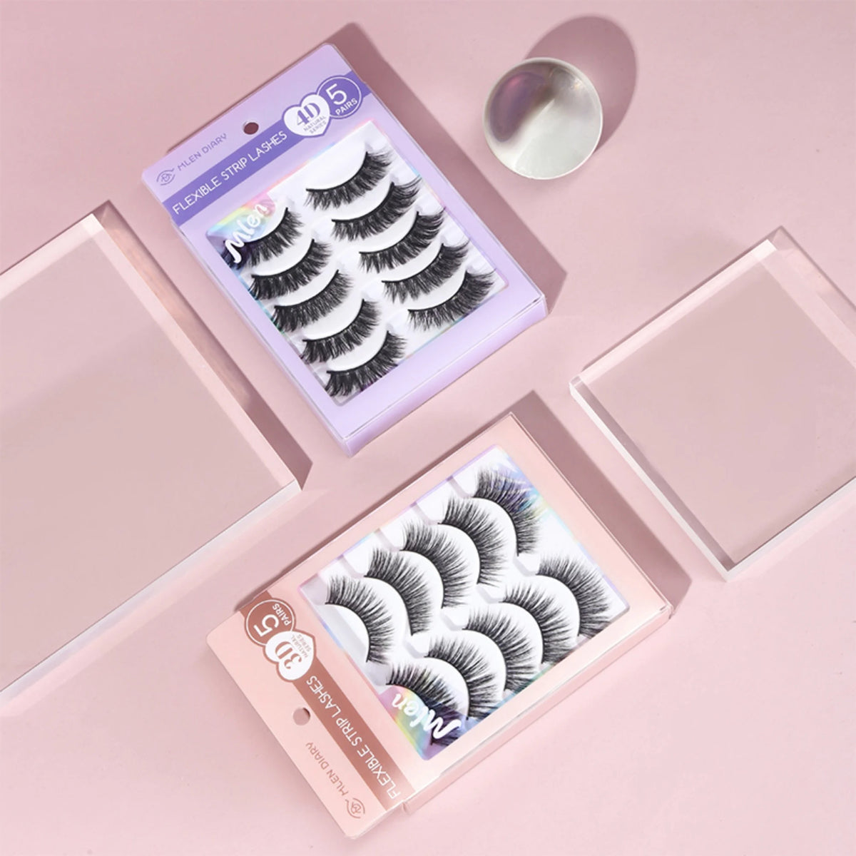 5 Pairs False Eyelash Image