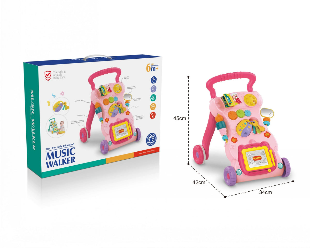 Free Pink Baby Walker Image