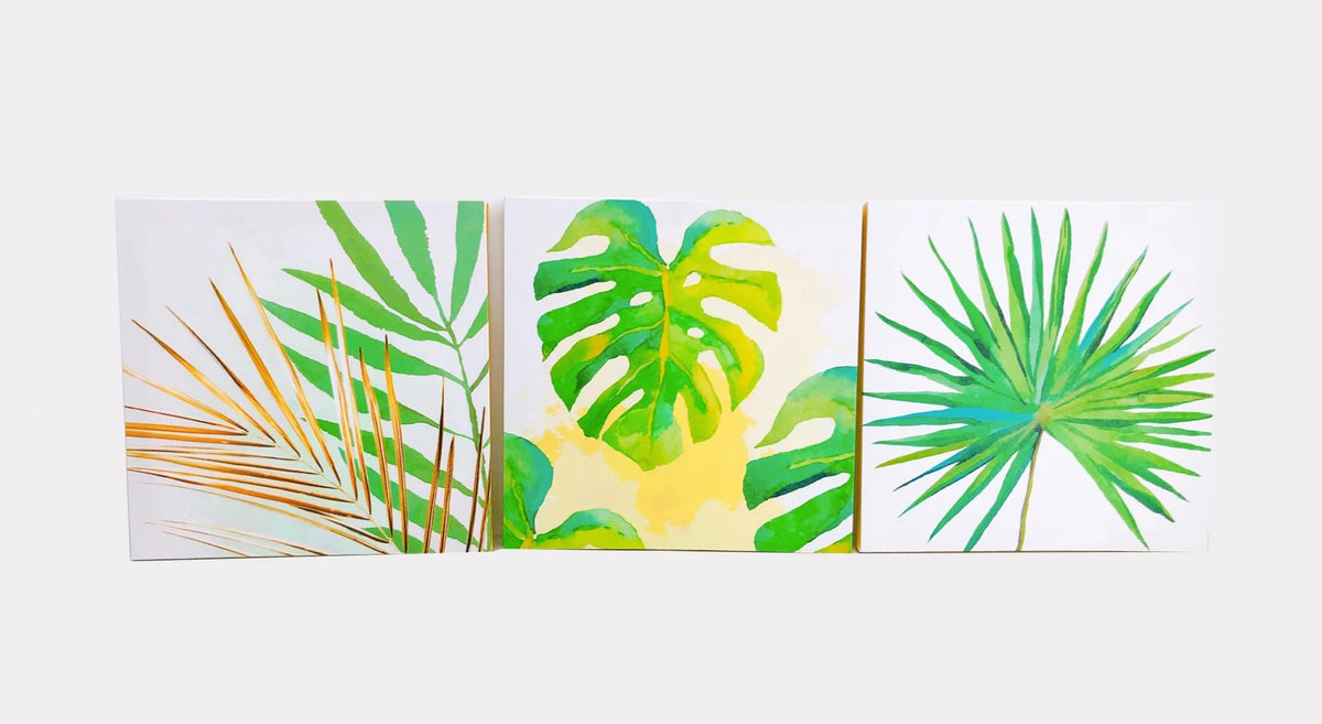 FREE Green DECOR & LIGHTING CANVAS PAINTING SET FOR HOME Image