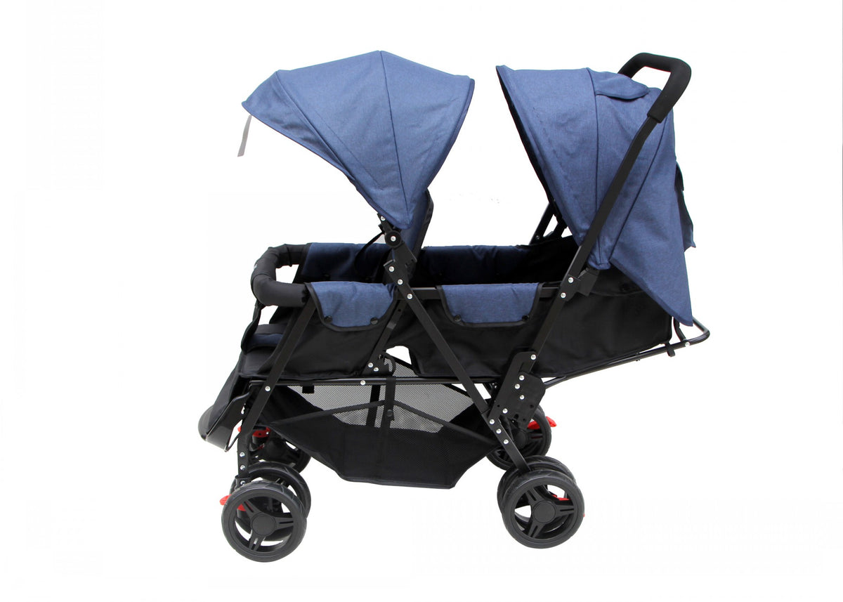 Double Twin Baby Stroller Image
