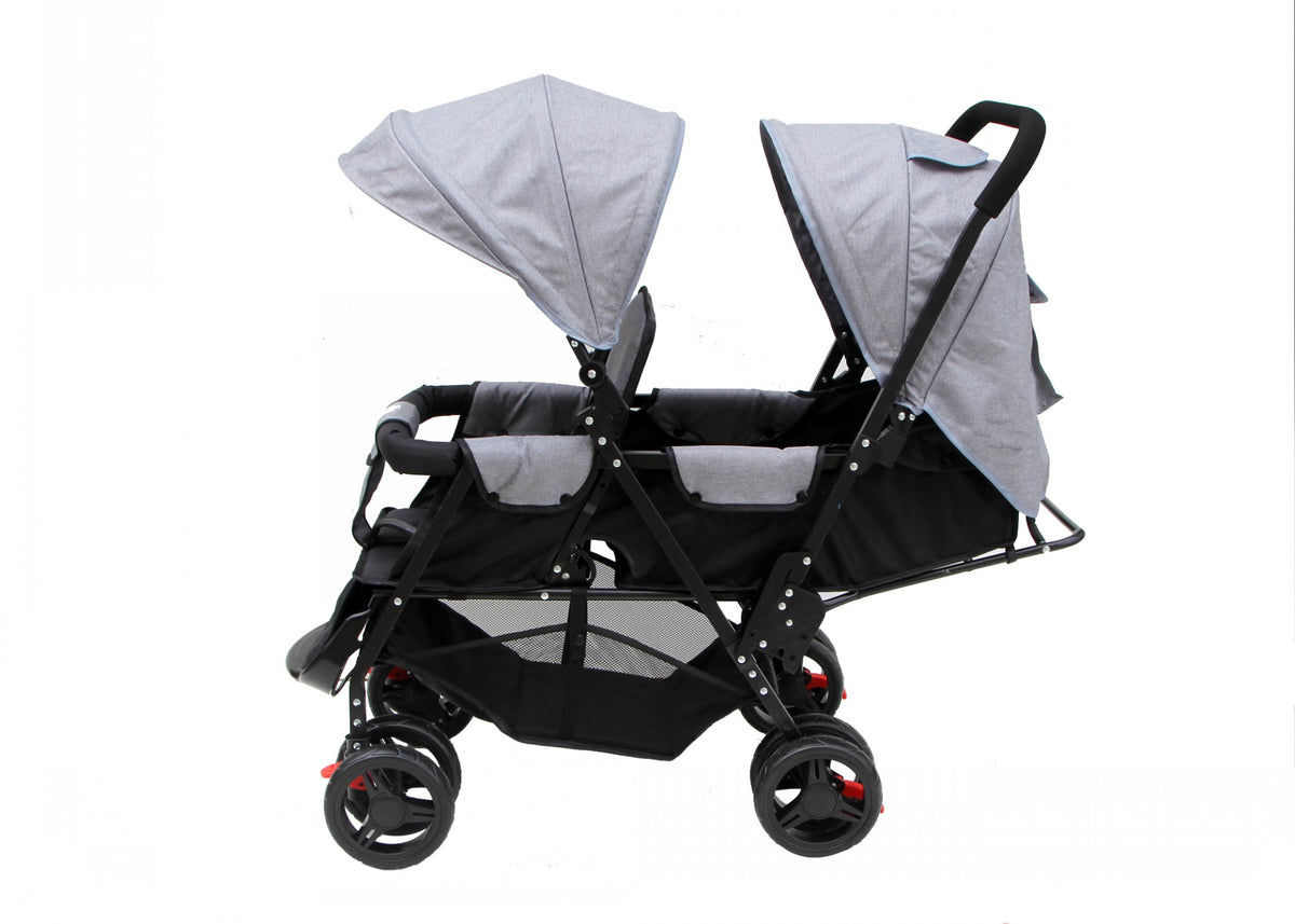 Double Twin Baby Stroller Image