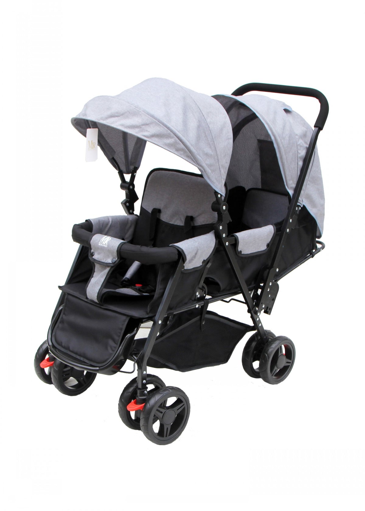 Double Twin Baby Stroller Image