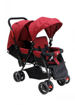 Double Twin Baby Stroller Image