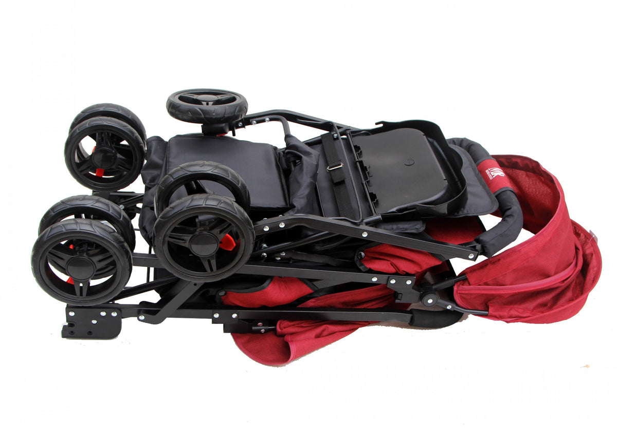 Double Twin Baby Stroller Image