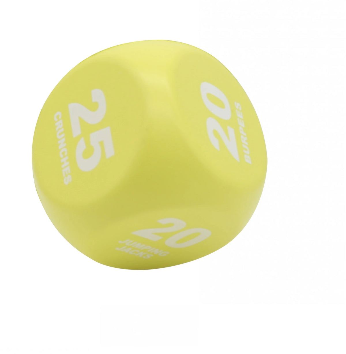 FREE Yellow Exercise Dice Image
