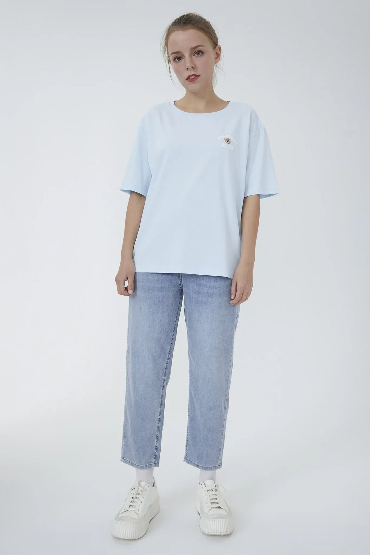 Casual Printed T.Shirt for Women Image