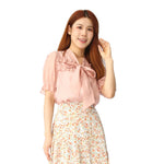 Pink Fashion Plain Shirt for Women Image