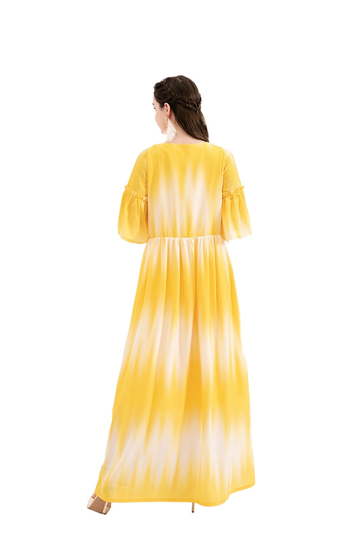 Elegant Tie-Dye Dress for Women Image