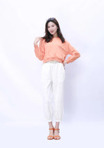 Orange Pullover for Women Image