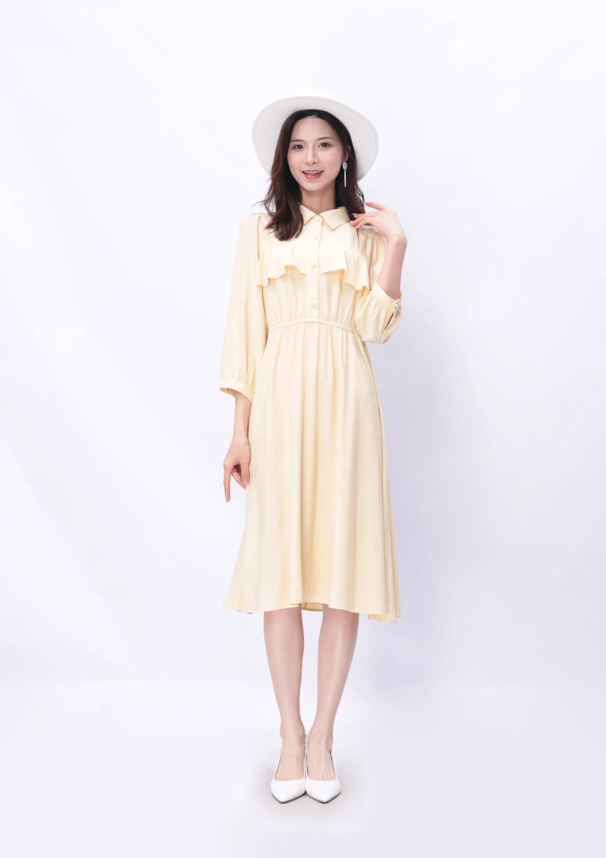 Khaki Dress for Women Image