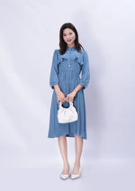 Dark Blue Dress for Women Image