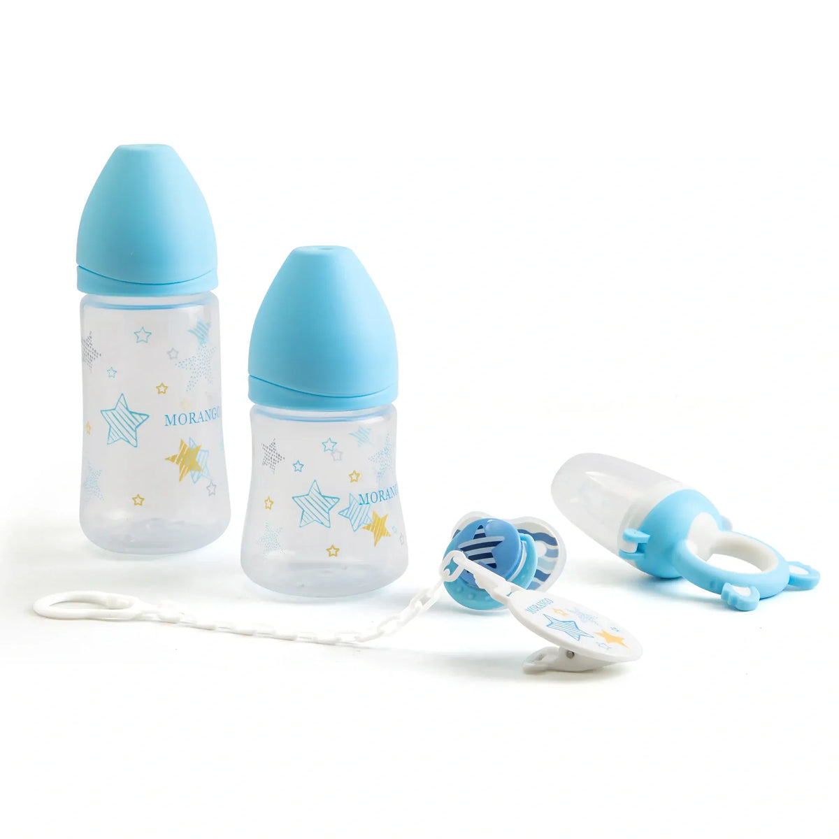 Free Blue Feeding Bottle Set Image