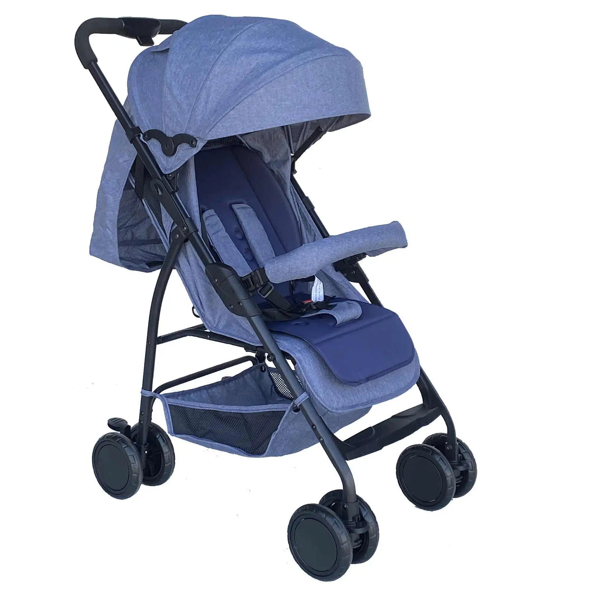 Free Blue Baby Stroller Image