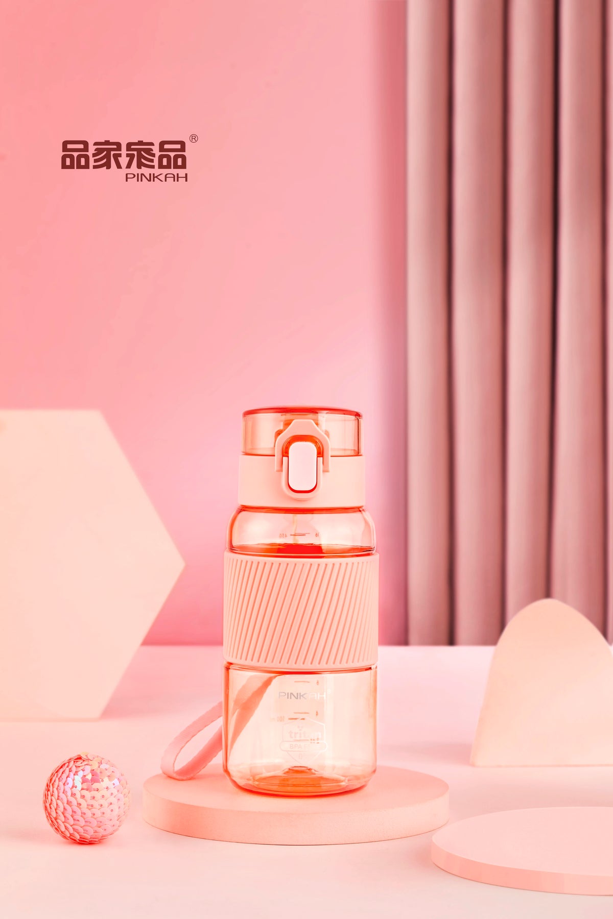 Free Pink Sport Bottle for Unisex Image