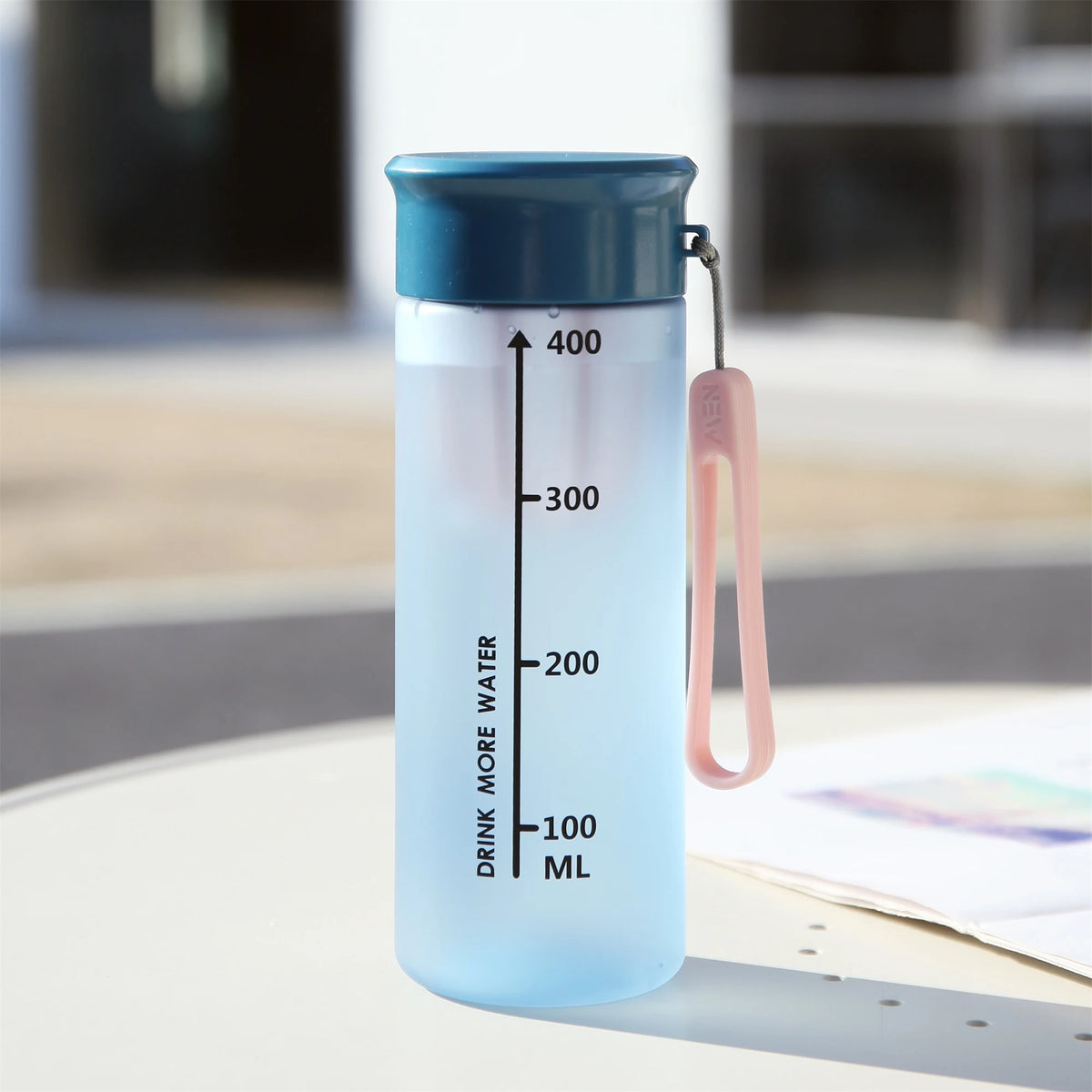 430ML Blue Water Bottle for Unisex Image