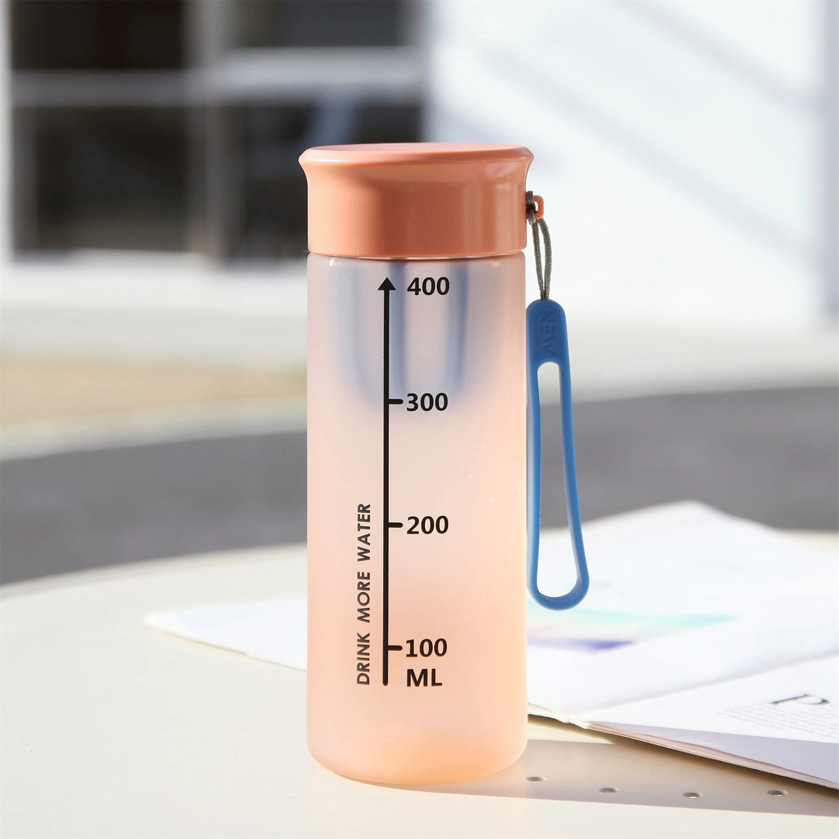 430ML Orange Water Bottle for Unisex Image