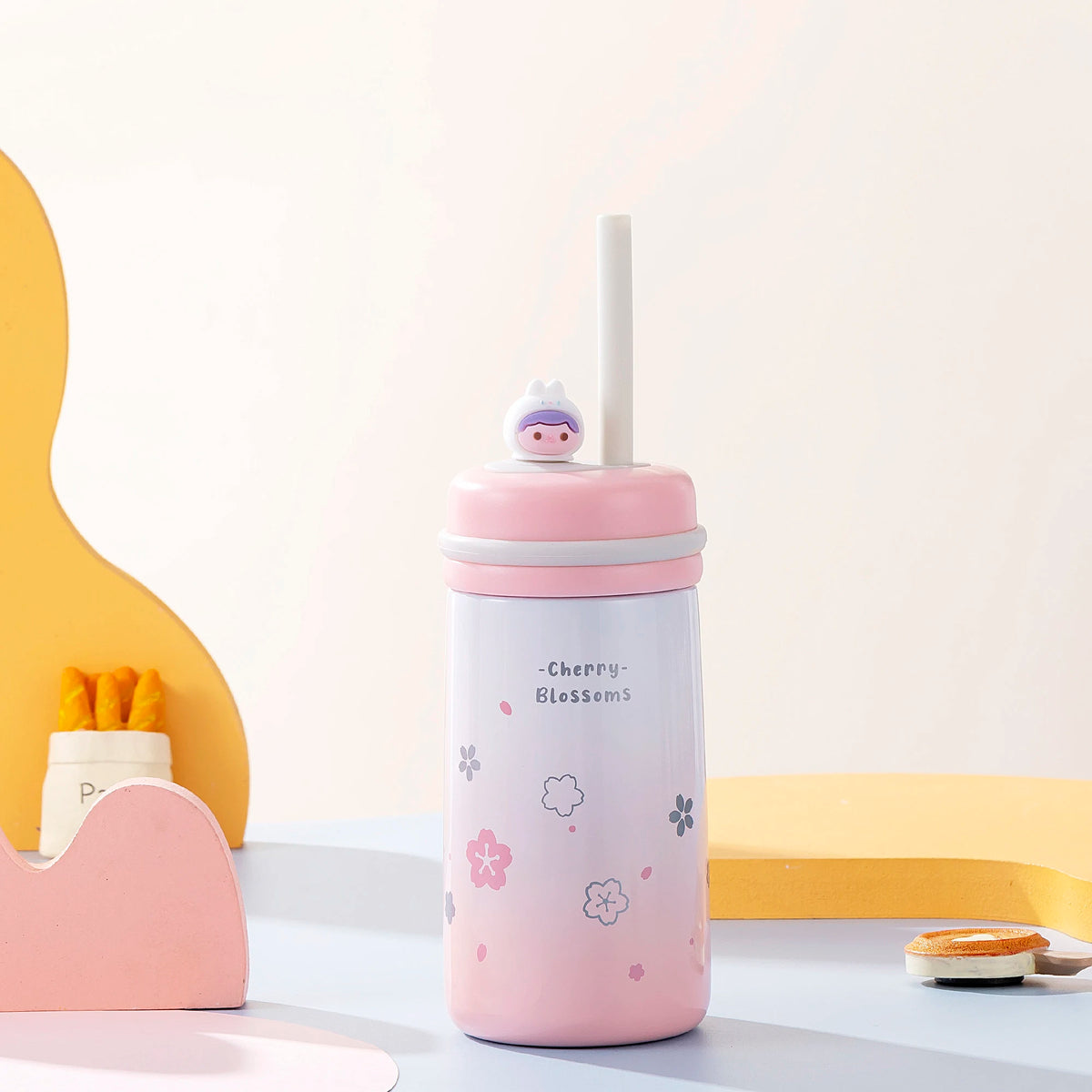 350ML Orange Vacuum Cup for Unisex Image