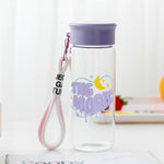 400ML Purple Glass Bottle for Unisex Image