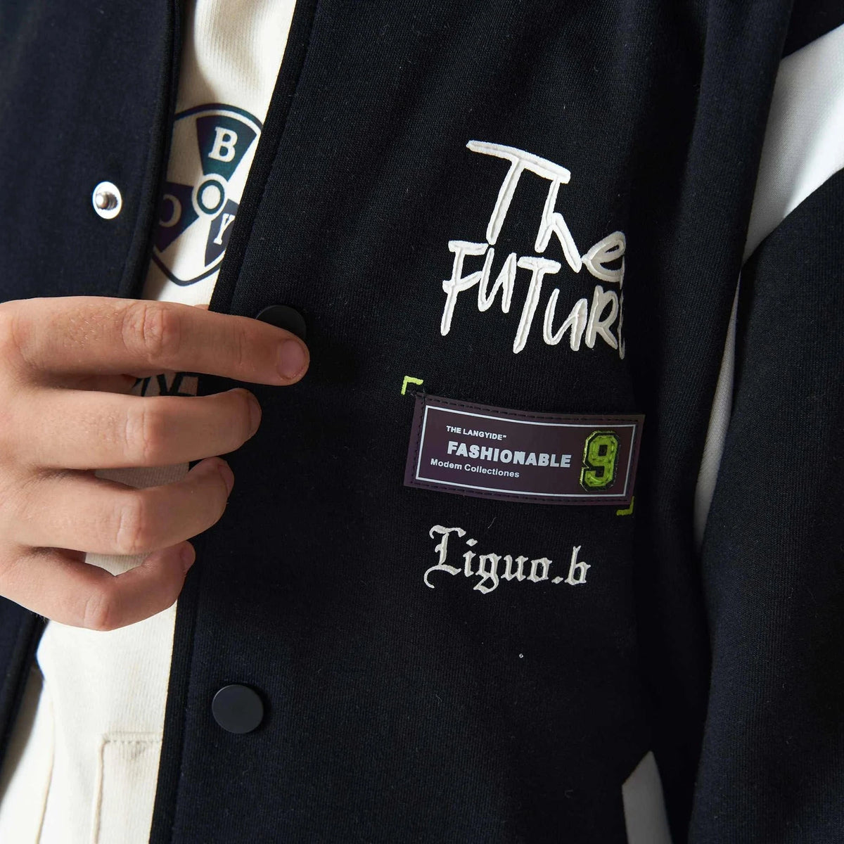 Printed Fashion Jacket For Boys