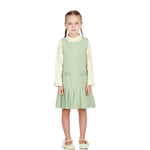 Checked Elegant Dress For Girls