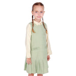 Checked Elegant Dress For Girls