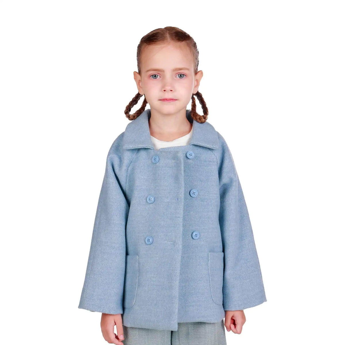 Solid Elegant Jacket For Girls