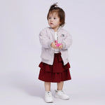 Embroidery Casual Jacket for Babies Girls