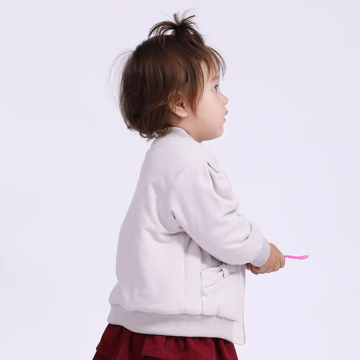 Embroidery Casual Jacket for Babies Girls