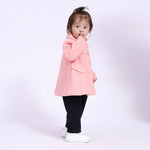 Plain Casual Jacket for Babies Girls