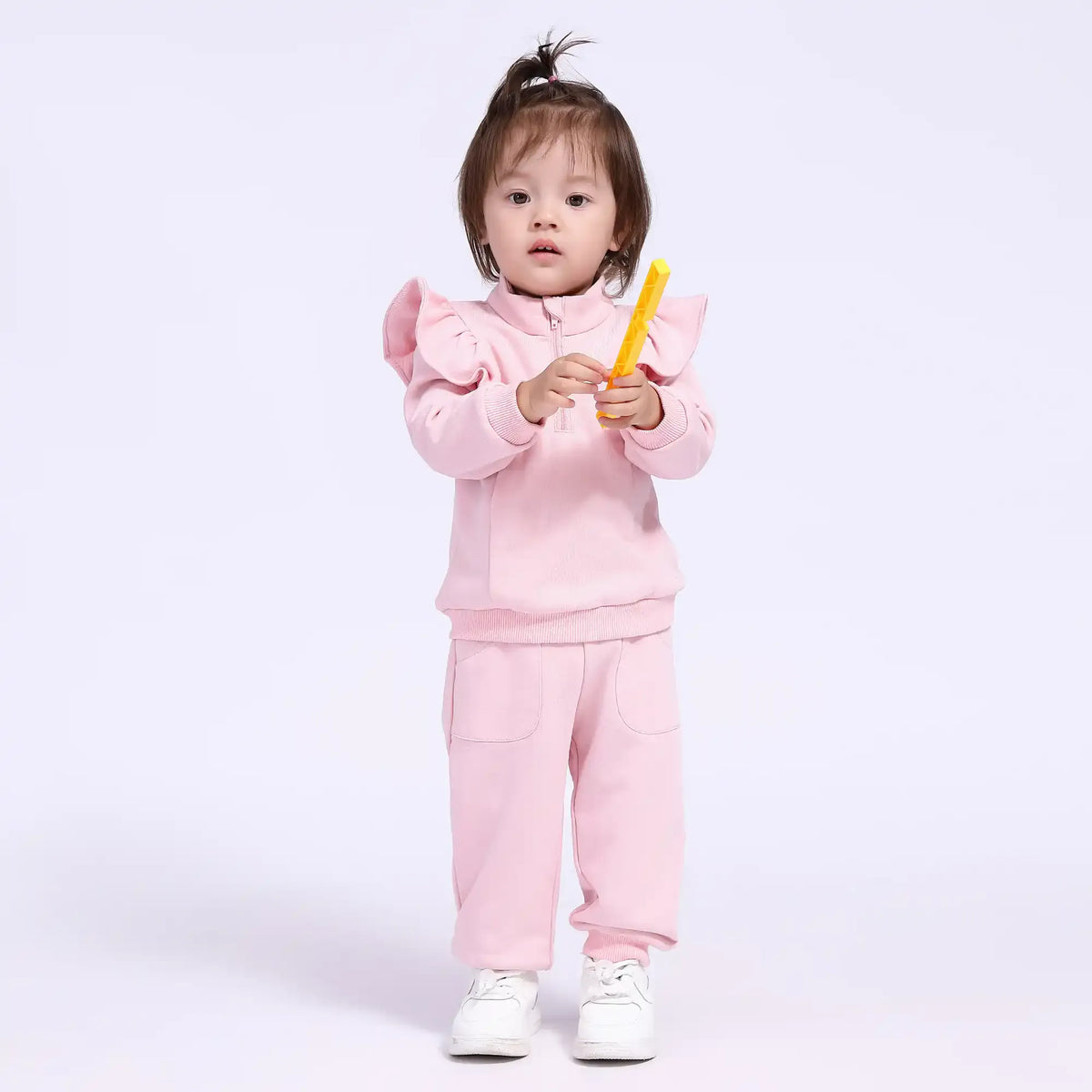 Plain Basic Pullover for Babies Girls