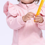 Plain Basic Pullover for Babies Girls