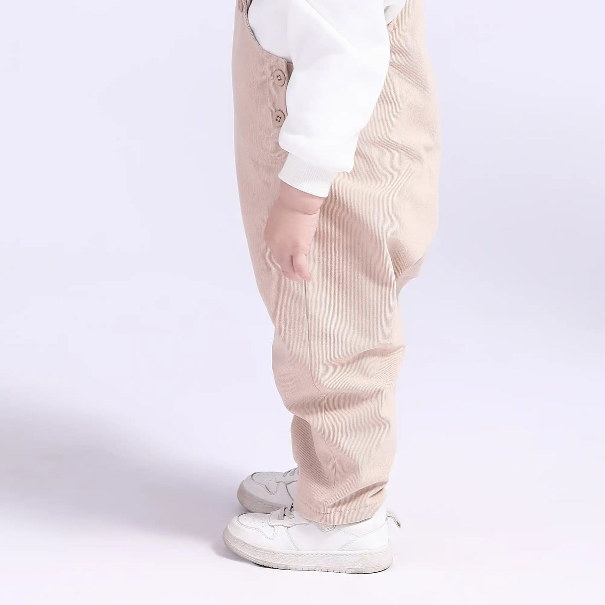 Plain Casual Overalls for Babies Boys