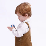 Embroidery Casual Overalls for Babies Boys