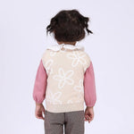 Casual Waistcoat for Babies Girls