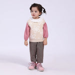Casual Waistcoat for Babies Girls
