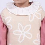 Casual Waistcoat for Babies Girls