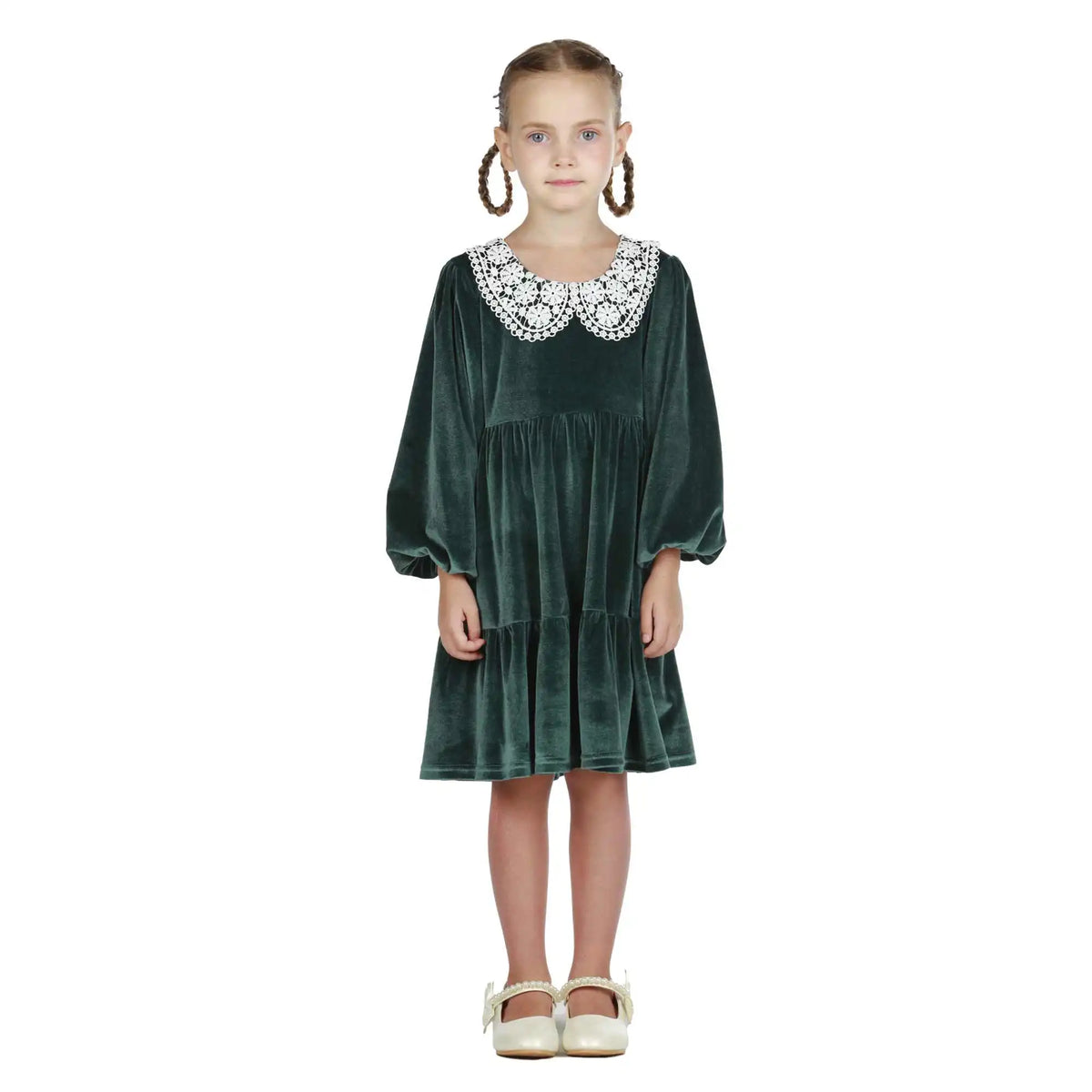 Laced Formal Dress For Girls