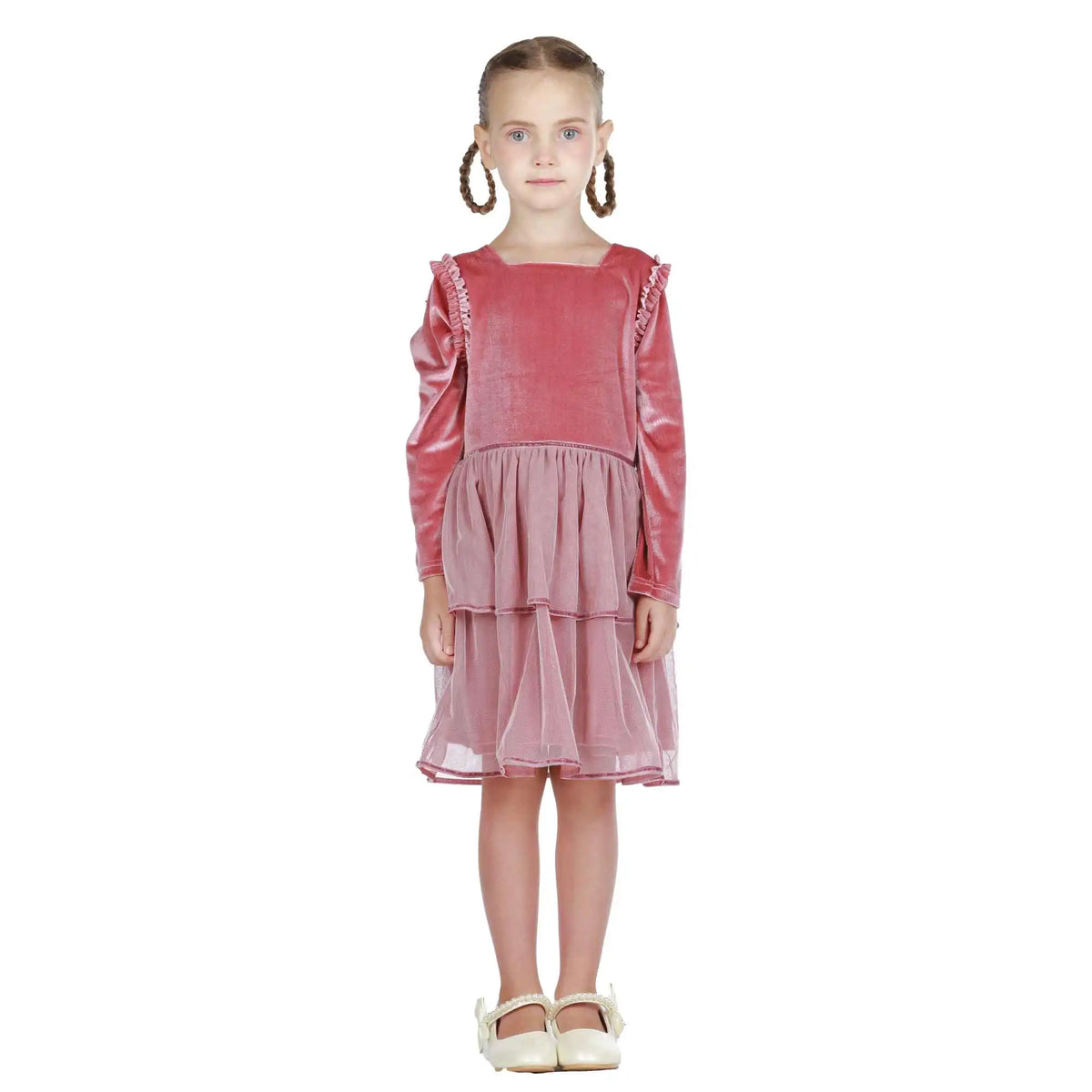 Plain Formal Dress For Girls