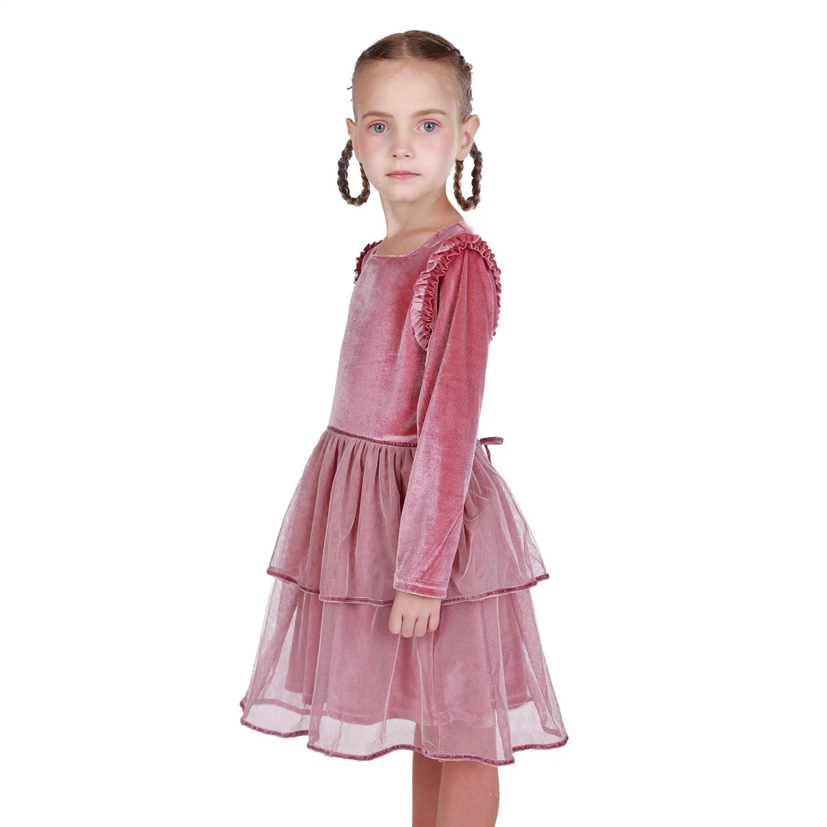 Plain Formal Dress For Girls